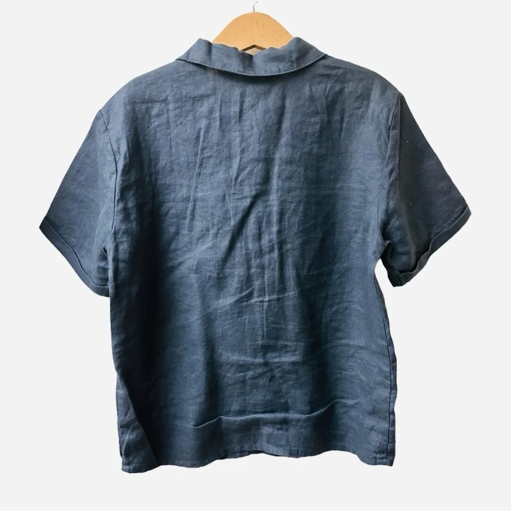 H&M Adorables | Kids Organic Linen Matching Set - Midnight Blue